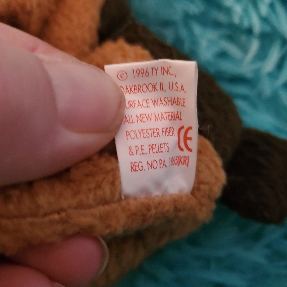 TUFFY the Terrier Dog TY Beanie Baby ***Retired*** - Picture 6 of 6